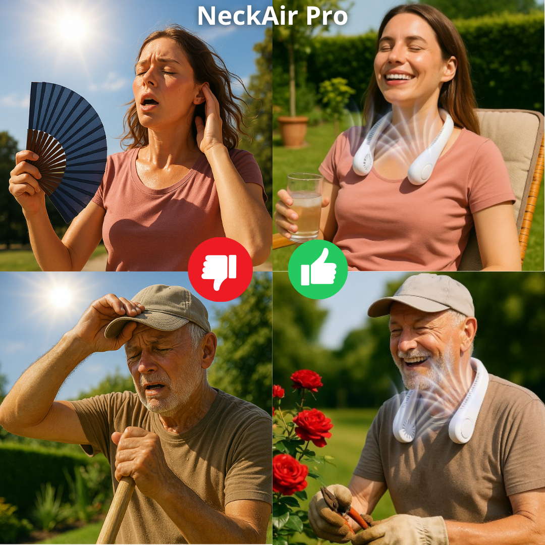 NeckAir Pro - De bladloze nekventilator