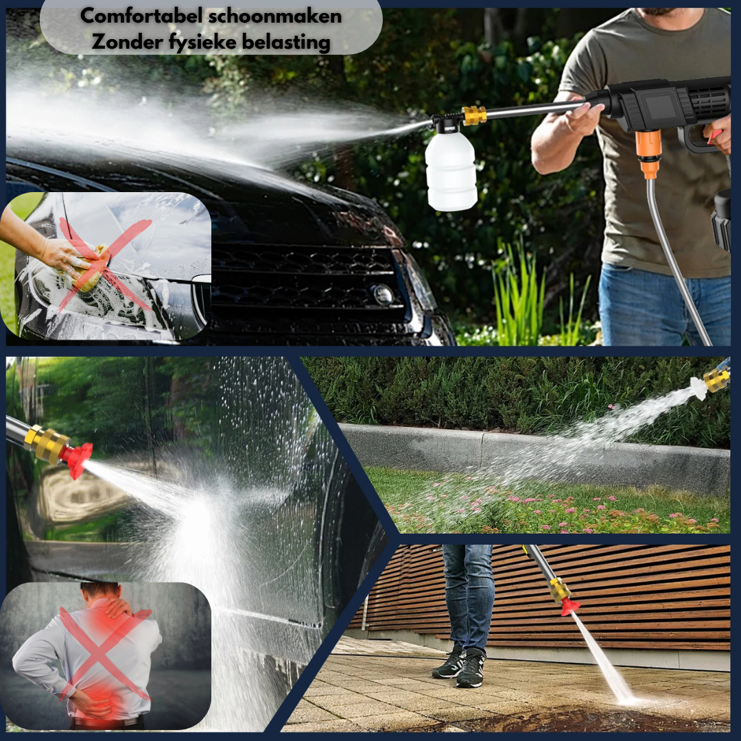 JetClean Go - Draadloze Hogedrukreiniger