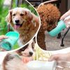 Pet2Go 2-in-1 Drinkfles met Voerbak
