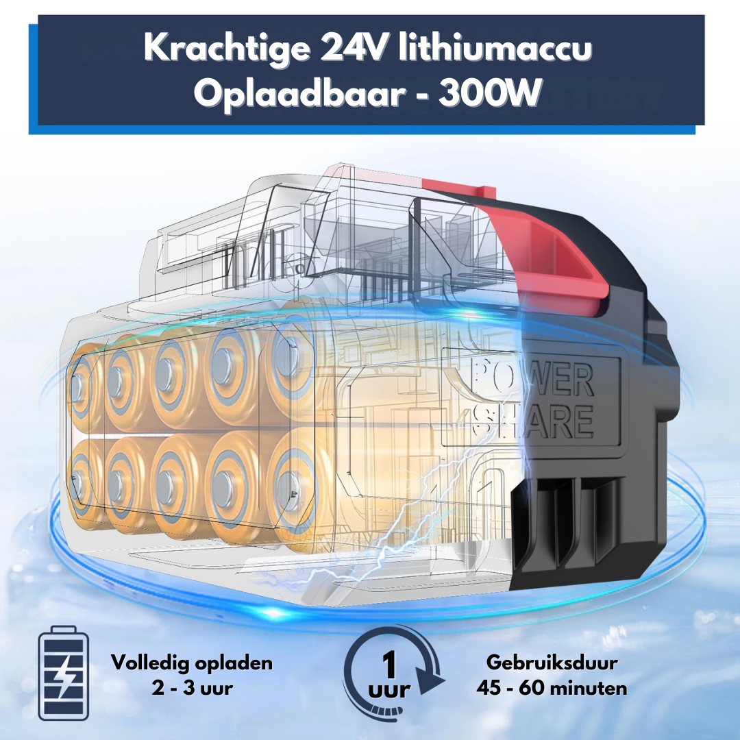JetClean Go - Draadloze Hogedrukreiniger