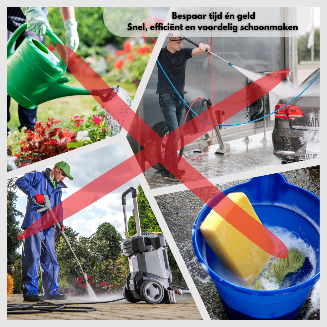 JetClean Go - Draadloze Hogedrukreiniger