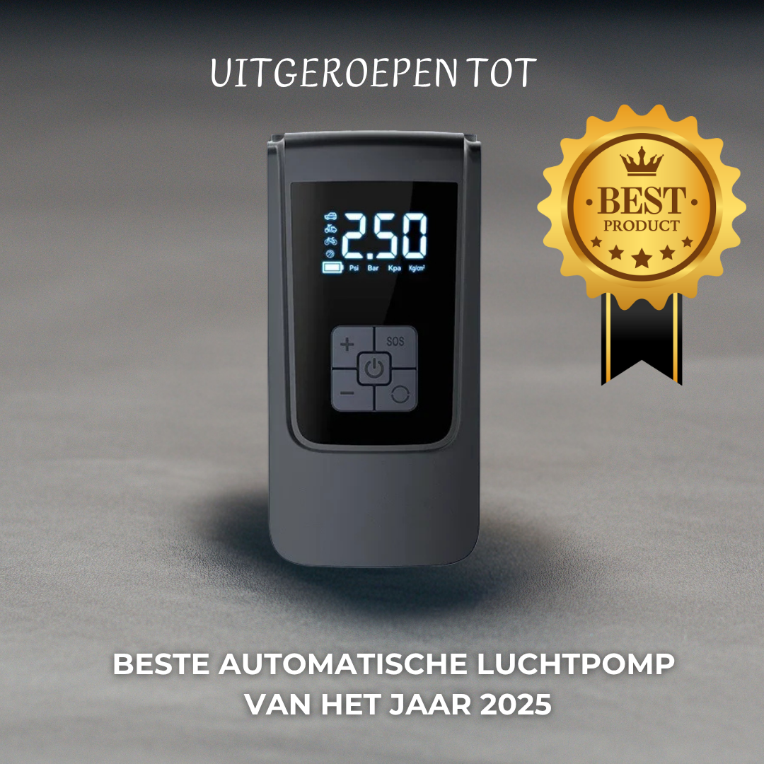 Draadloze luchtpomp