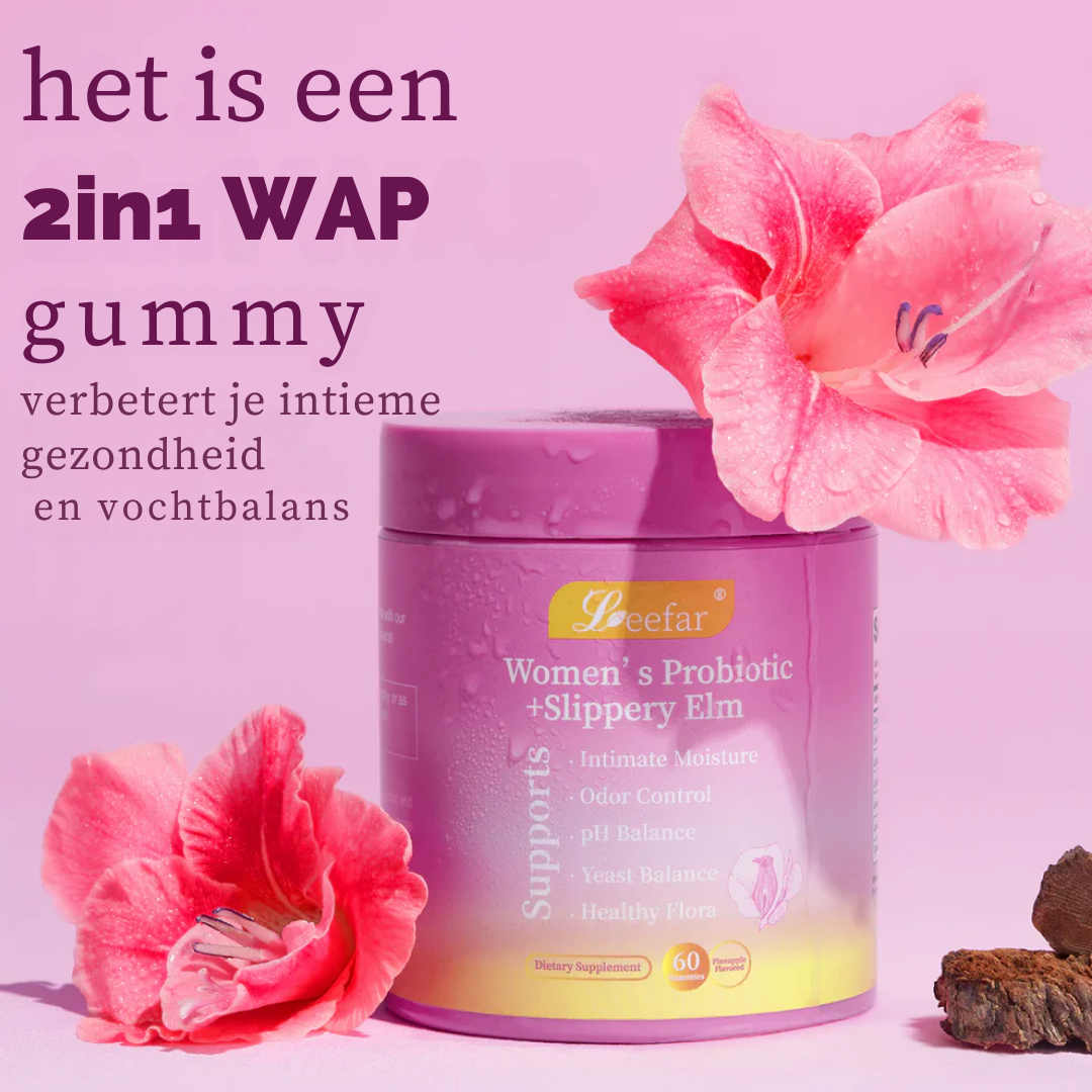 2-in-1 Probiotic + Slippery Elm Gummies