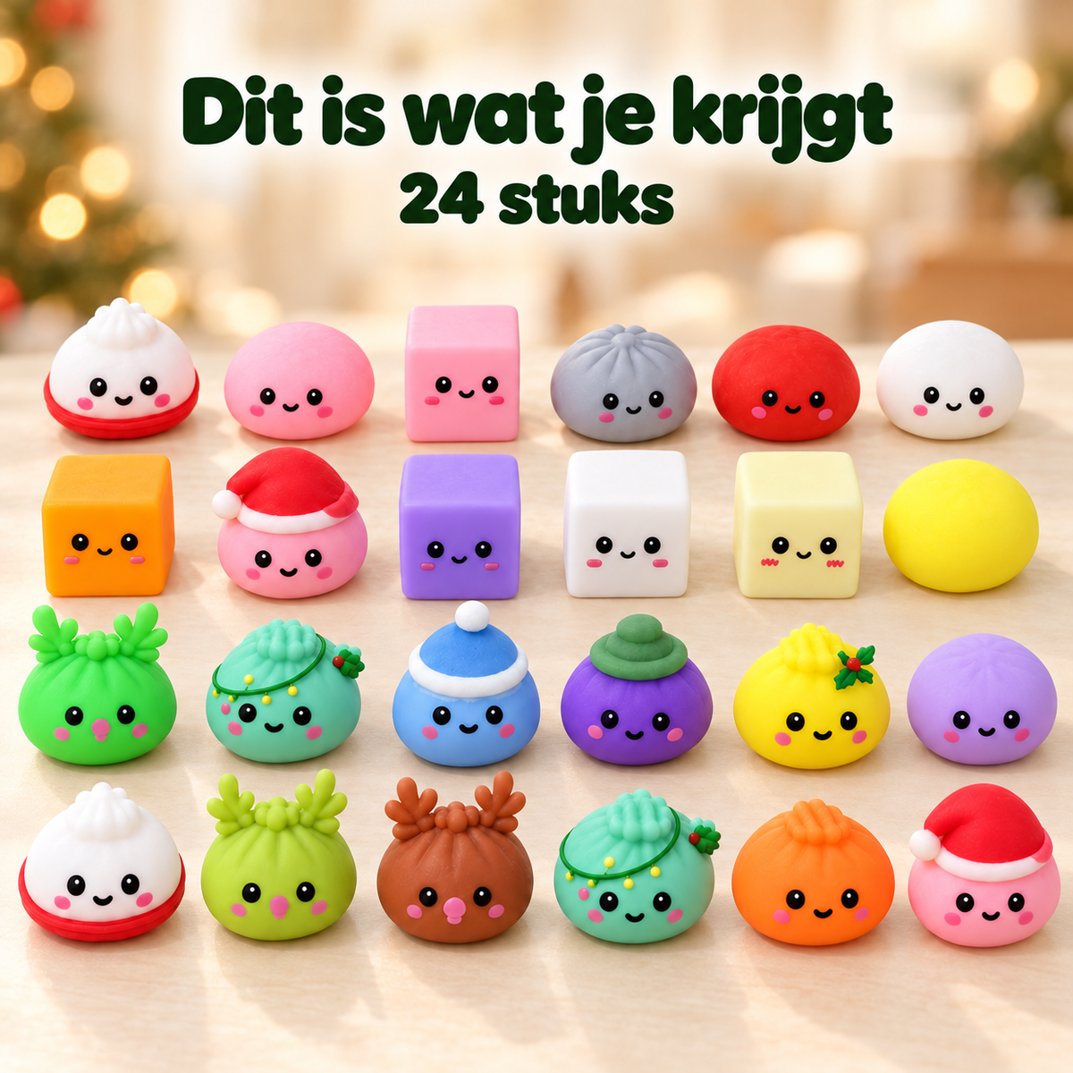 Squeezy – Squishy Adventskalender Kerst