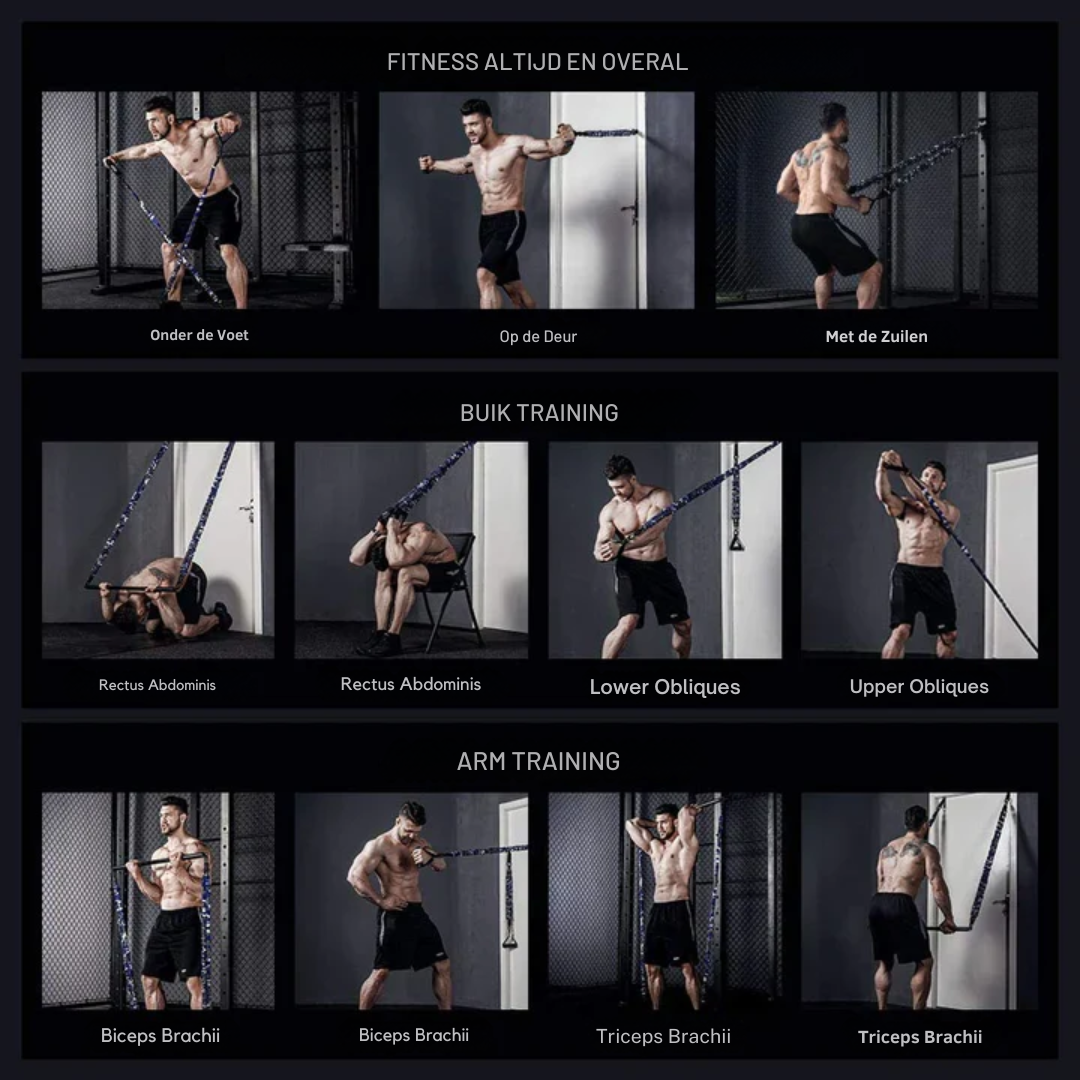 MaxFit™ Complete Home Gym Kit