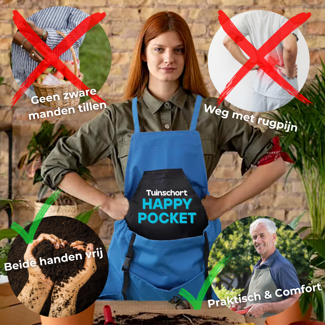 HappyPocket Tuinschort