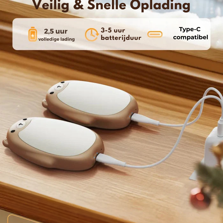 CozyPaw™ Beer-Warm Oplaadbare Handwarmer