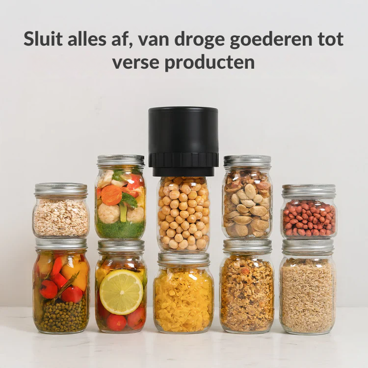 VacuuJar™ Elektrische Mason Jar Sealer