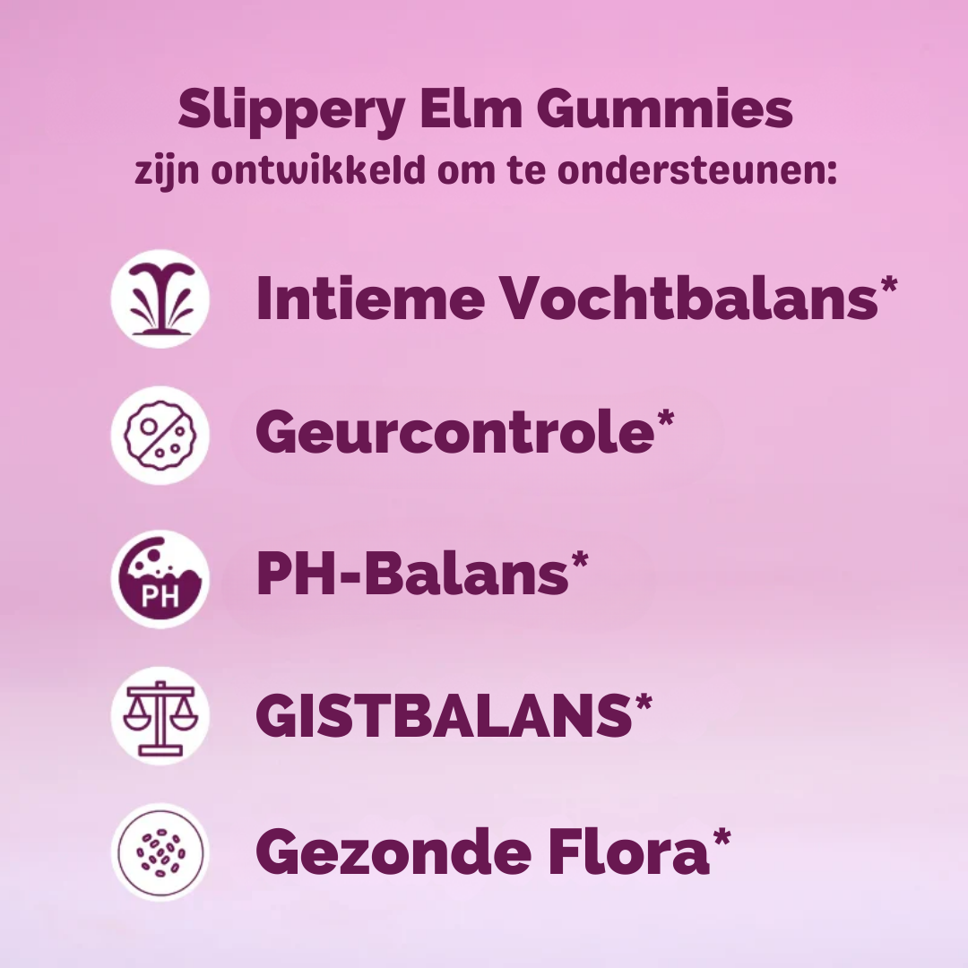 2-in-1 Probiotic + Slippery Elm Gummies