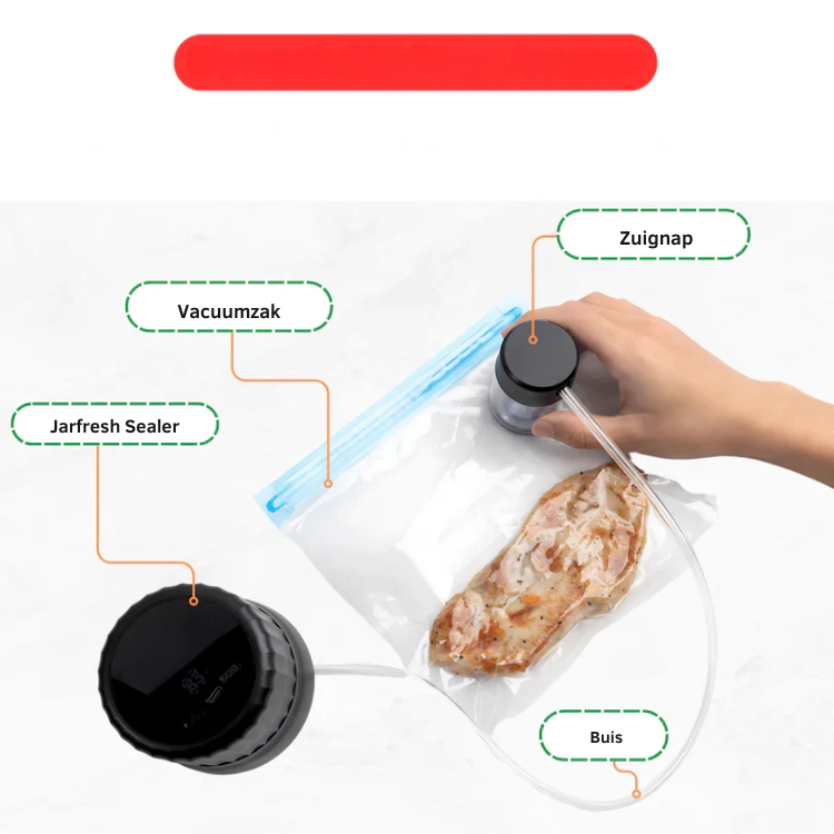 VacuuJar™ Elektrische Mason Jar Sealer