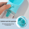 Pet2Go 2-in-1 Drinkfles met Voerbak