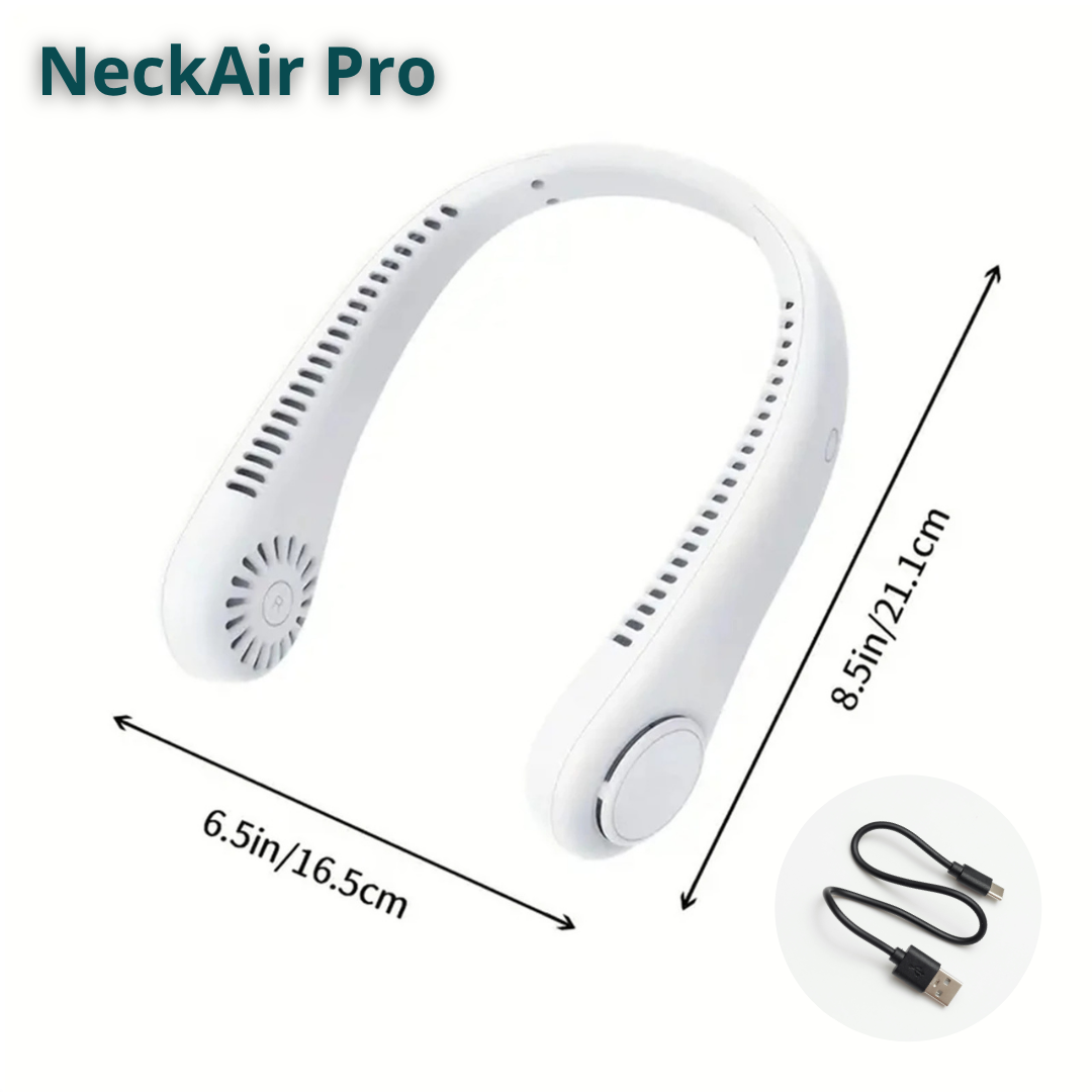 NeckAir Pro - De bladloze nekventilator