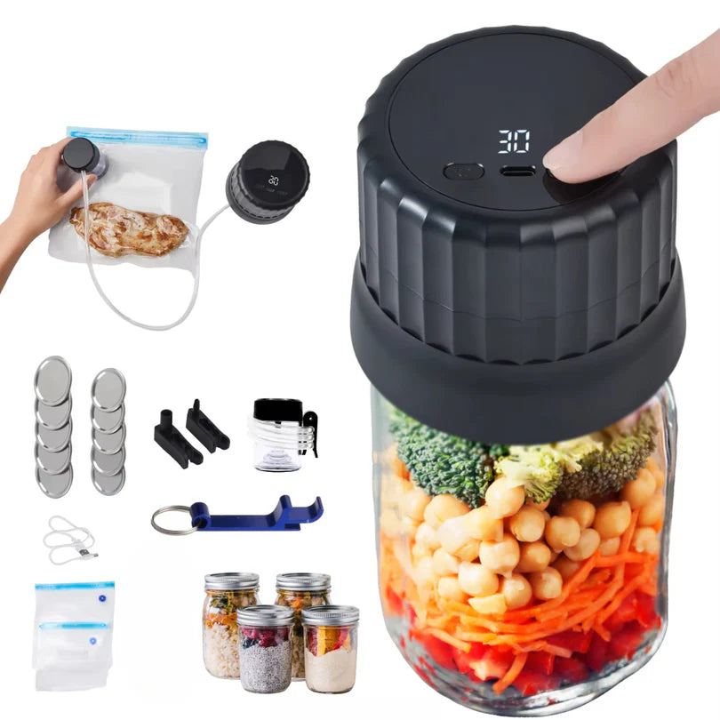 VacuuJar™ Elektrische Mason Jar Sealer
