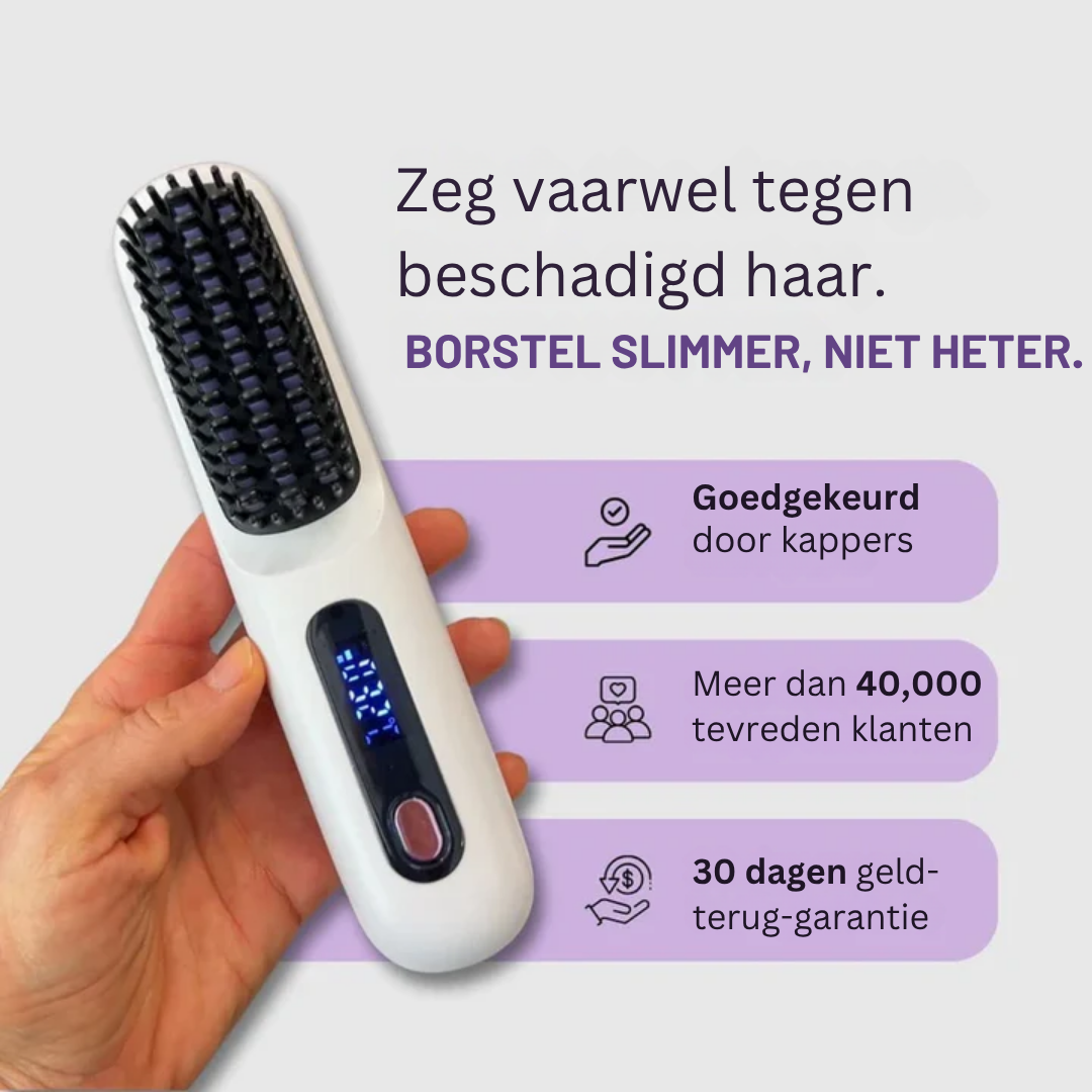 Xelora - Draadloze Stylingborstel