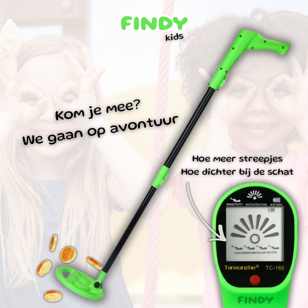 Findy metaaldetector voor kinderen – foto 2