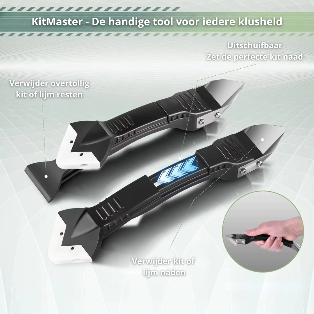 KitMaster 5-in-1 kitgereedschap – foto 3