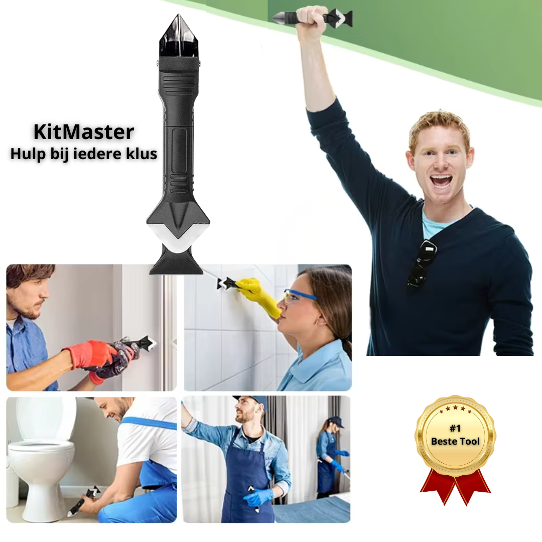 KitMaster 5-in-1 kitgereedschap – foto 5