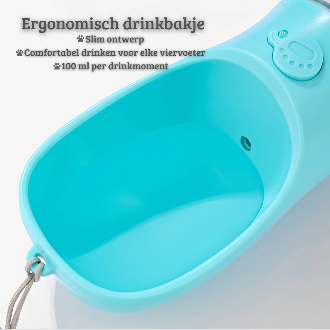 Pet2Go drinkfles met voerbak voor honden – foto 10