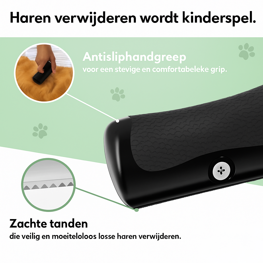 Petiva vachtborstel voor honden en katten – foto 4