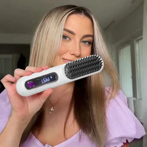 Xelora - Draadloze Stylingborstel