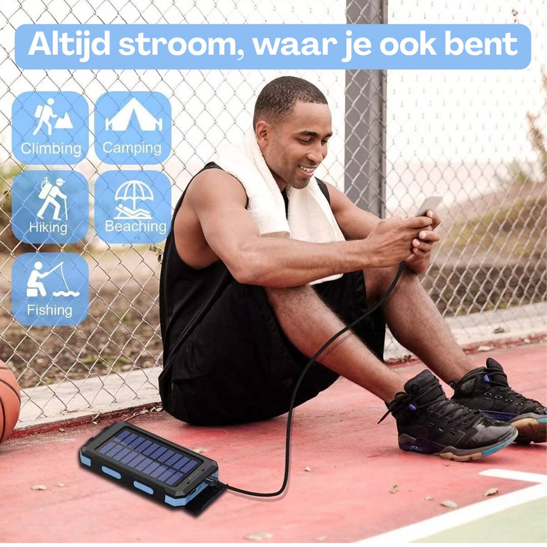 Solar powerbank met zonnepaneel – foto 13