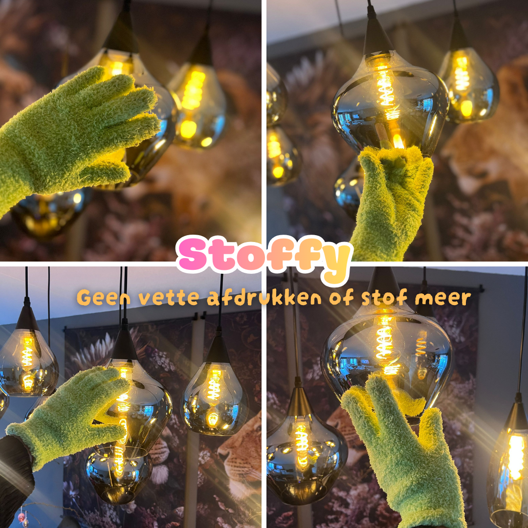 Stoffy microvezel schoonmaakhandschoen – foto 5