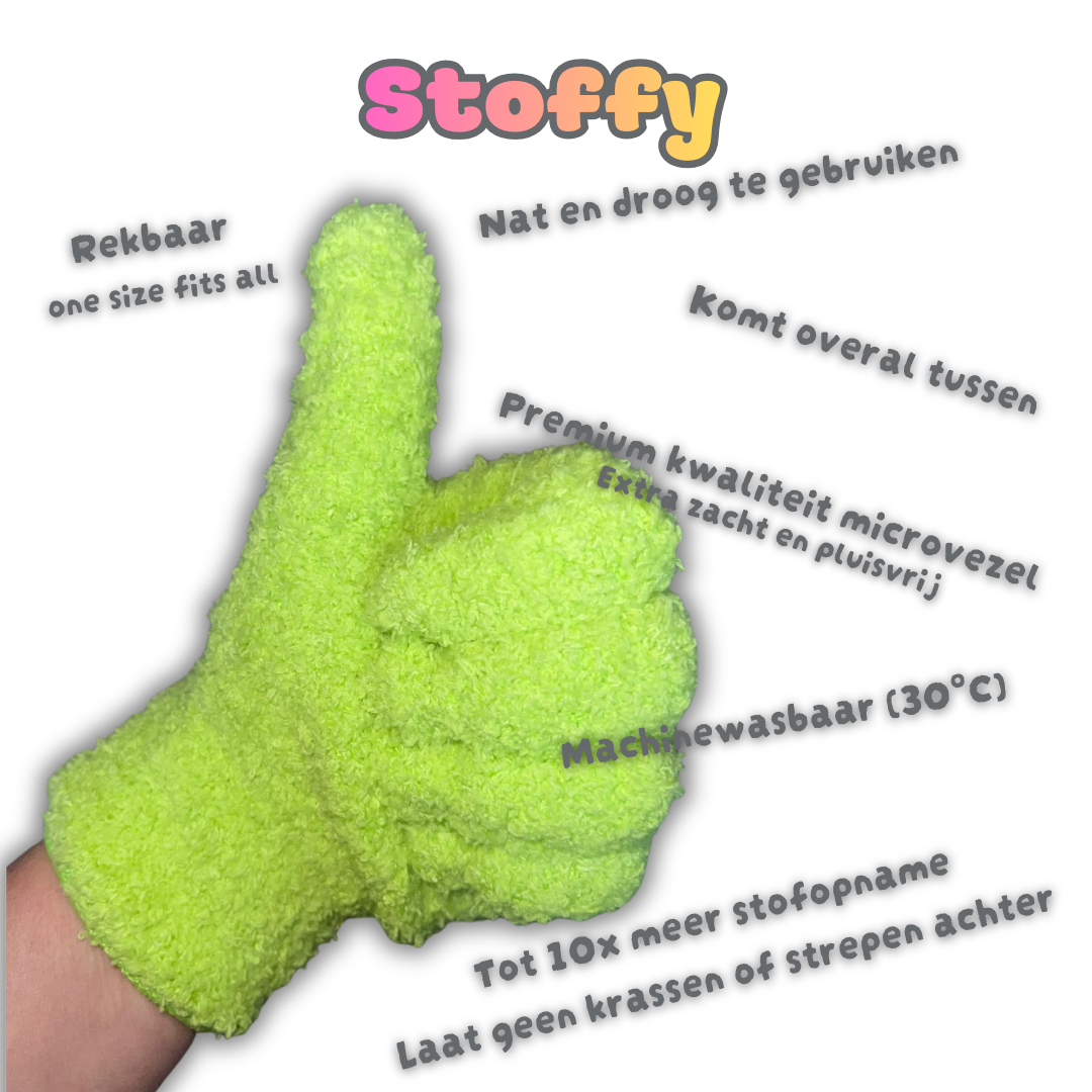 Stoffy microvezel schoonmaakhandschoen – foto 7