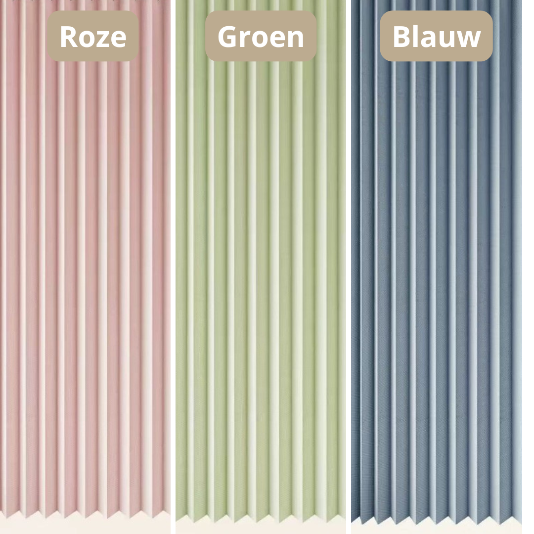 Zenvy douchegordijn met magnetische sluiting – foto 12